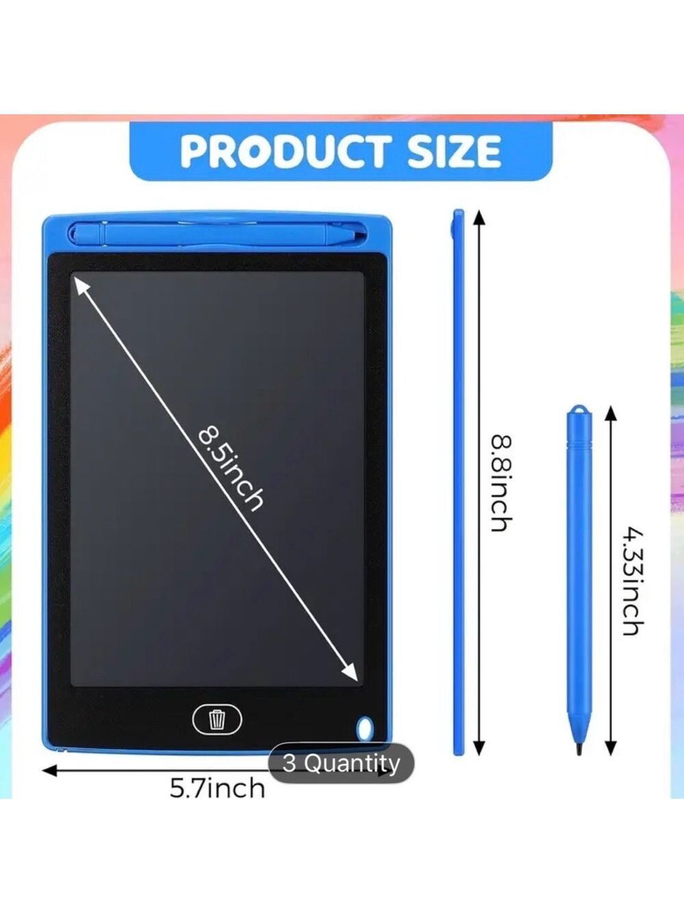LCD Writing Tablet Kids - Picture 2 of 5